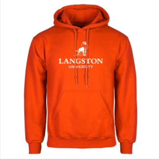 Screenshot 2020 09 12 Langston Langston University Orange Fleece Hoodie Primary Mark