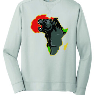 Africa Panther Sweater Silver