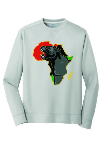 Africa Panther Sweater Silver