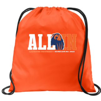 all orange backpack